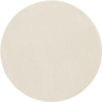 the carpet Marley Elegante Designer Vloerkleed, Zacht & Onderhoudsvriendelijk, Kortpolig, Woonkamer, Crème, 120 cm rond