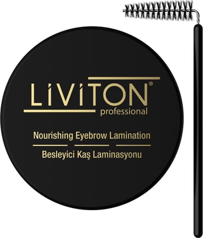 Liviton Brow Styling Gel - Wenkbrauwgel Transparant - Eyebrow Lamination Effect - 50ml - Met Keratine & Voedende Oliën