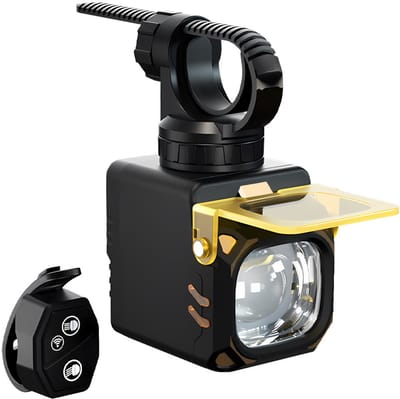 Oneay Fietsaccessoires, fietskoplampen, oplaadbare fietslampen, stuurverlichting met hoge helderheid, kleding voor nachtritten, mountainbikeverlichting