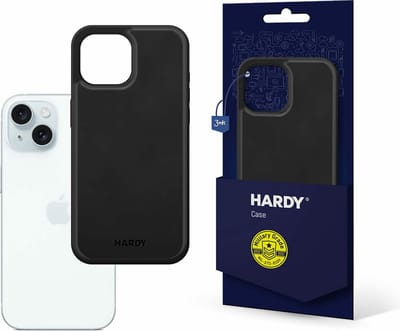 3Mk Hardy Apple Silky Leather Magcase Voor Iphone 15 Telefoonbescherming Achterkant