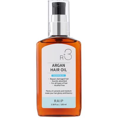 [RAIP] R3 Arganolie Haar Essentie #Ocean Blue 100ml white