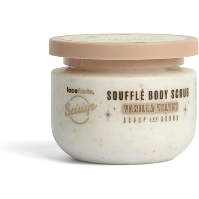 Face Facts Scuup Vanilla Velvet Souffl&eacute; Body Scrub 270 g