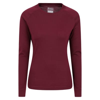 Mountain Warehouse Dames/Dames Talus Top met lange mouwen (Roze)