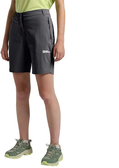 Jack Wolfskin Hikeout Shorts Women - Short - Dames - Zwart - Maat 40