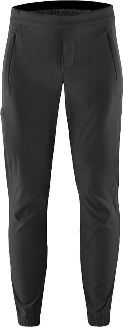 Loeffler fietsbroek lang M Bike Pants Alaska ASW Tapered voor heren - Zwart
