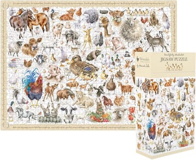 Wrendale - Puzzel - Farmyard Friends