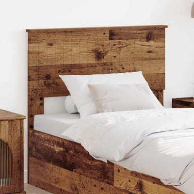 vidaXL Hoofdbord Oud Hout Bewerkt hout
