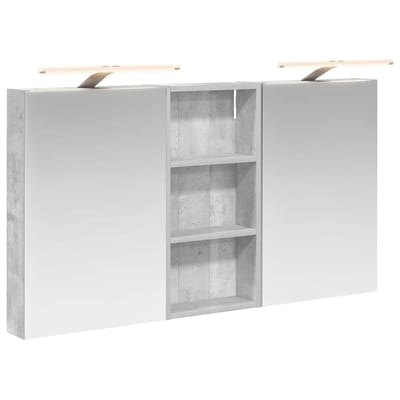 vidaXL - Badkamerkast - set - 3 - st - 110 - x - 10,5 - x - 60,5 - cm - Bewerkt - hout