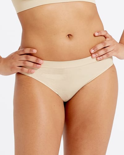 Pretty Polly Slipje - Eco-Wear - Naadloze - Heupslip - S/M - Nude