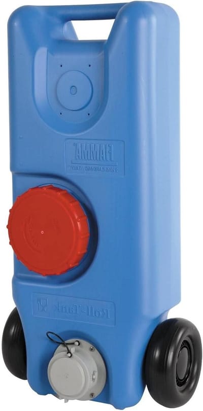 Mobiele Watertank - Waterroller - Kamperen en Reizen - Draagbaar 40 Liter - 85 x 43 x 24 cm - Blauw