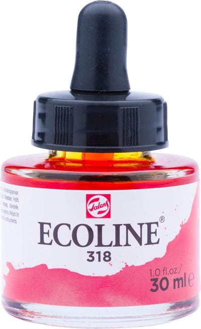 Ecoline 30 ml 318 Karmijn