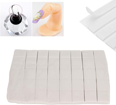 Nagellijm Klei - Herbruikbare Lijm - DIY Nail Art - Laat Geen Sporen Na - 35 Gram - Wit