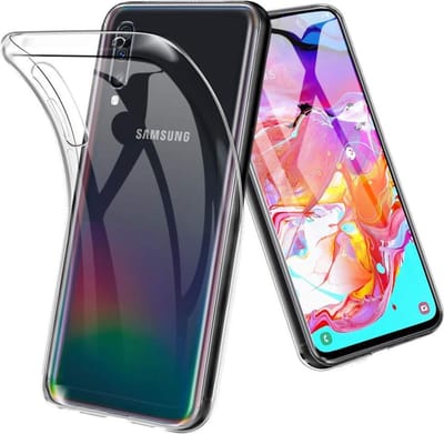 Hoesje geschikt voor Samsung Galaxy A70 Transparant silicone hoesje – Back Cover – Clear - EPICMOBILE