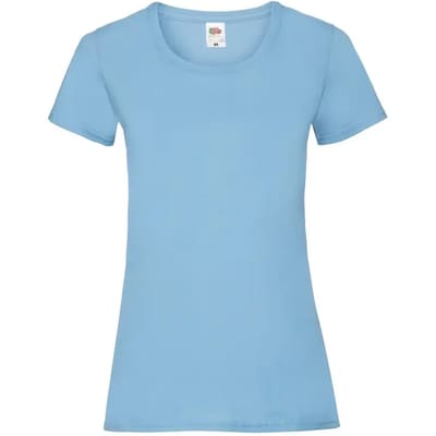 T-shirt dames Fruit of the Loom Valueweight
