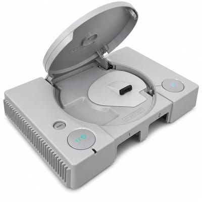 MicroSD Cover Mount - Geschikt voor PlayStation® 1 SCPH-5000/5001/5501/5502/5503/5552 - xStation ODE SD-Kaarthouder - Lichtgrijs