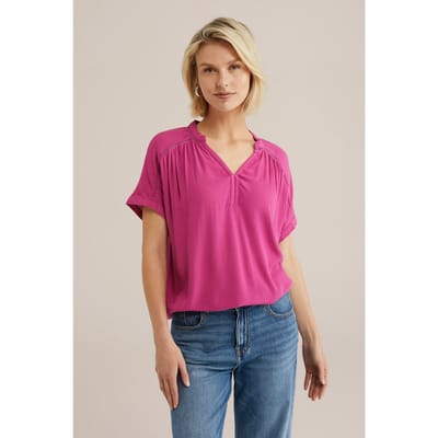 WE Fashion Blouse Bright Pink Taglia: XS | Magliette intime Outlet | Donna | Rosa