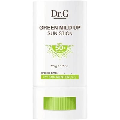 Dr.G Green Mild Up Sun+ 50ml Defensief Mineraal Zonnebrandcrème SPF 50 Breed Spectrum Koreaanse Zonnebrandcrème Dr.G Green 50ml