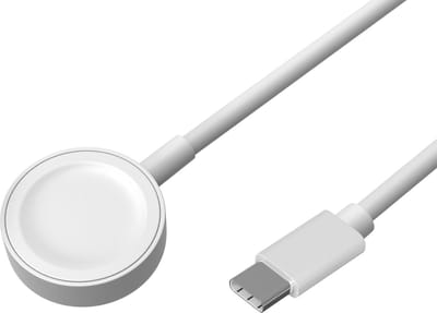 Compatibel met Watch connected horloge. 1 kabellengte USB-C Wit lengte 1 m