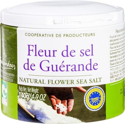 Fleur de Sel Guerande Fijn Zeezout Le Guérandais 140 gram