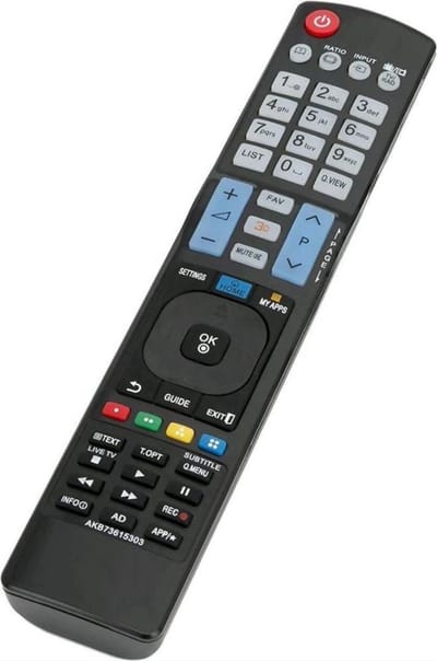 Scoby - Afstandsbediening - Geschikt voor LG TV - Universele TV Remote - Smart TV Controller - Remote Control - Zwart