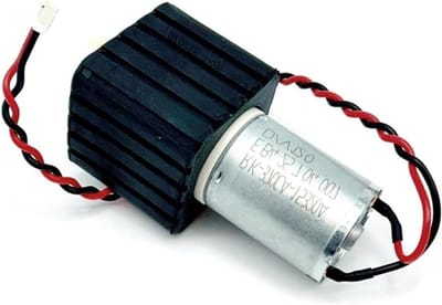 Vuilwaterpomp - Afvoer Pomp - Robotstofzuiger Onderhoud - 12V DC Afwatering - 1 x 1 x 1 cm - Zwart
