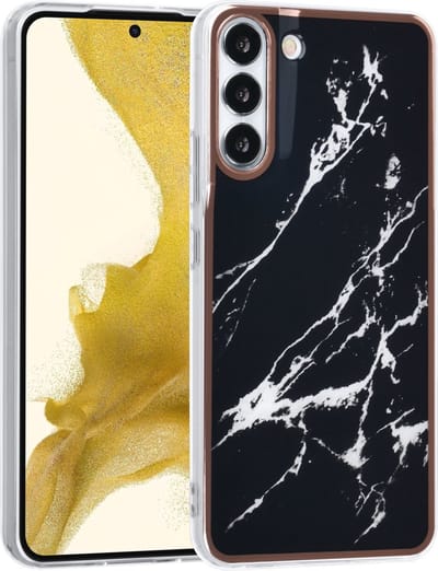 UNIQ Accessory Telefoonhoesje voor Samsung Galaxy S22 Plus - Print, Zwart, TPU/PC, Bescherming.