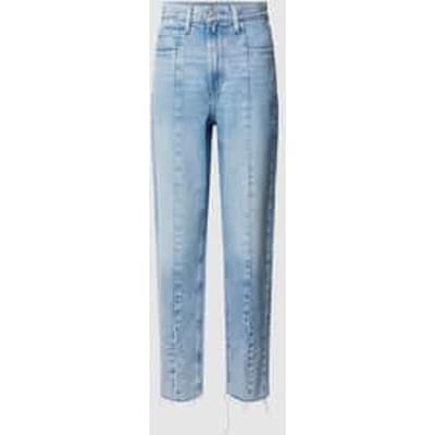 Mom fit jeans met deelnaden