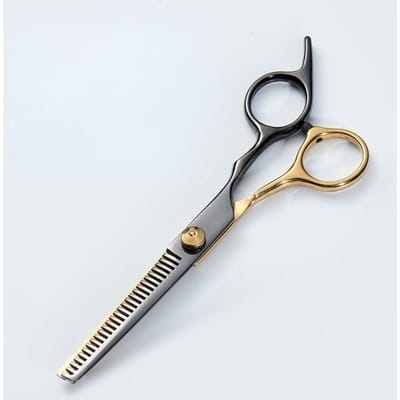 Ciseaux professionnels de coupe de cheveux en acier japonais 440C de 6 pouces/ciseaux amincissants pour Salon de coiffure pour outils de barbier