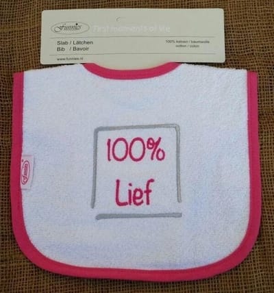 Funnies slab "100% lief"
