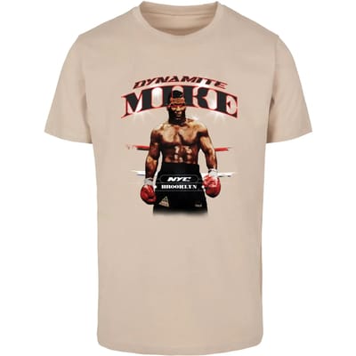 Mister Tee - Dynamite Mike Heren T-shirt - XS - Beige