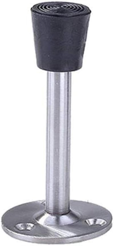 Deurstopper - Deur Buffer - Muren Beschermen - Roestvrij Staal - Diverse Lengtes - Zilver