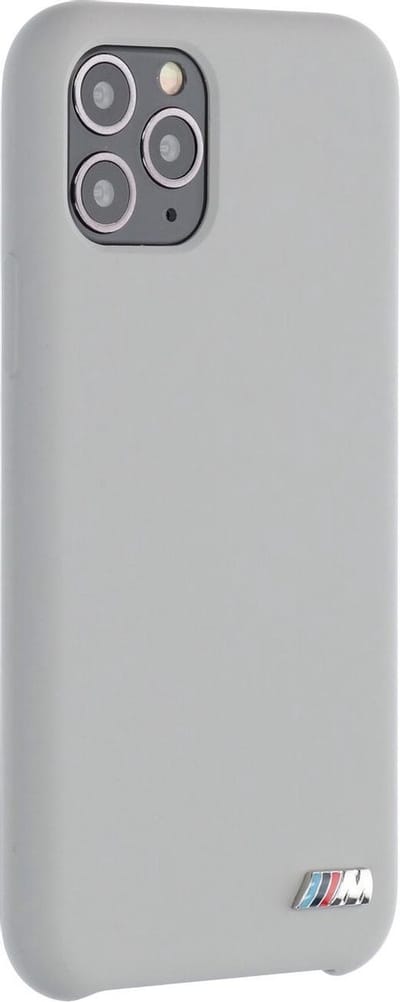 BMW iPhone 11 Pro TPU Kunstleer Smartphonehoesje - Grijs - Bescherming & Back Cover