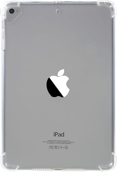 Peachy Transparant schokabsorberend TPU hoes geschikt voor iPad mini 1 2 3 4 5 - Doorzichtig
