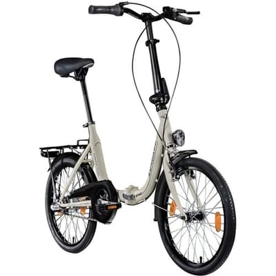 ZÜNDAPP Vouwfiets ZF40 20 inch (Crème)