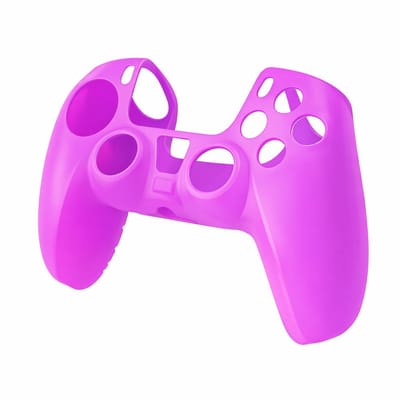 Jumada's Controller Siliconen Hoes – Paars – Beschermhoes met Extra Grip – Geschikt voor PlayStation 4 - Magenta