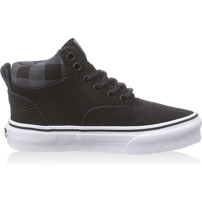 Vans Era Hi MTE Lace-Up Zwart Nubuck Leer Kinderslippers 302I2J Zwart/Nubuck