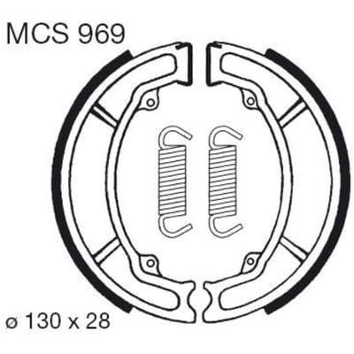 Remschoenset TRW MCS969