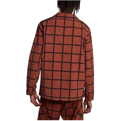 Nike X Patta Samenwerking NSW Mars Stone Mode Comfortabel Veelzijdig Shirt met Lange Mouwen Heren shirts Zwart AH6488-689 L brown