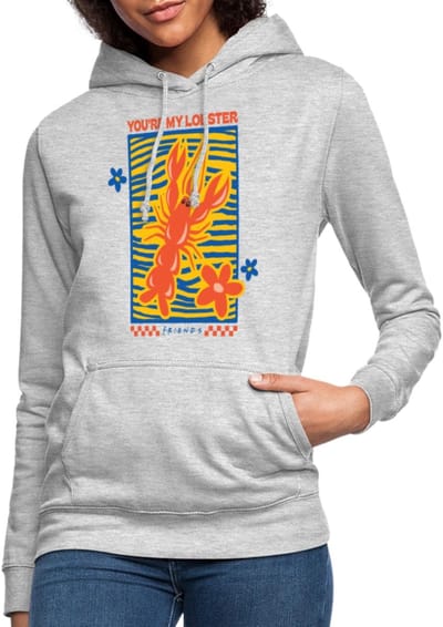 Friends You Are My Lobster Design Hoodie Dames