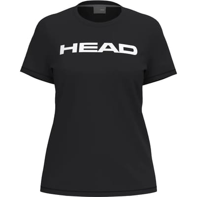 Tennisshirt HEAD Women Club Original Tee Black-S