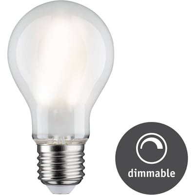 Paulmann LED lamp E27 9W 4.000K mat dimbaar