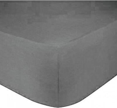 Dekbeddenwereld Jersey Stretch Hoeslaken - Extra Stretch Jersey Hoeslaken voor Matrassen – Premium Zacht, Ademend en Duurzaam met Elastiek Rondom voor een Veilige, Kreukvrije Pasvorm en Dagelijks Slaapcomfort- antraciet - 180 cm x 220 cm