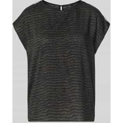 Regular fit blousetop van pure viscose, model 'Ferena splash'
