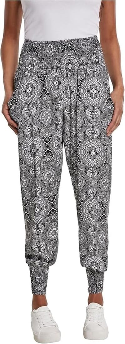 Dames Sarong Pants met comfortabele taille en zakken
