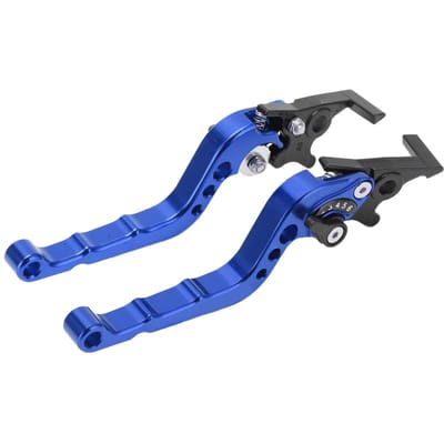 Motorfiets Koppeling Remhendel CNC Aluminiumlegering Universeel Motorfiets AccessoiresBlauw blauw