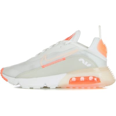 Lage damesschoen Wmns Air Max 2090 Wit/karmozijnrode tint/heldere mango