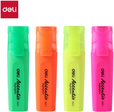 Markeerstift met beitelpunt Deli assorti