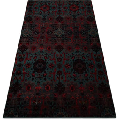 Kleden Rugsx Tapijt OMEGA KARAJA bloemen robijn 200x300 cm