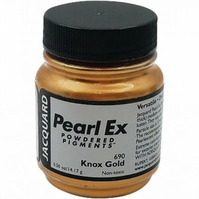 Jacquard pigment poeder speelgoed 14 gr Knox Goud creatief.