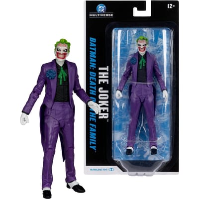 McFarlane DC Multiverse The Joker Death Of The Family Blister Card 7  Action Figure